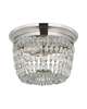 Chapman & Myers Paris Flea Market 13 Inch 2 Light Flush Mount